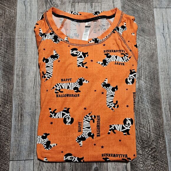 Halloweenie Mummy Nightgown Sleep Shirt Size Small Dog Holiday October Pumpkin - Picture 8 of 8